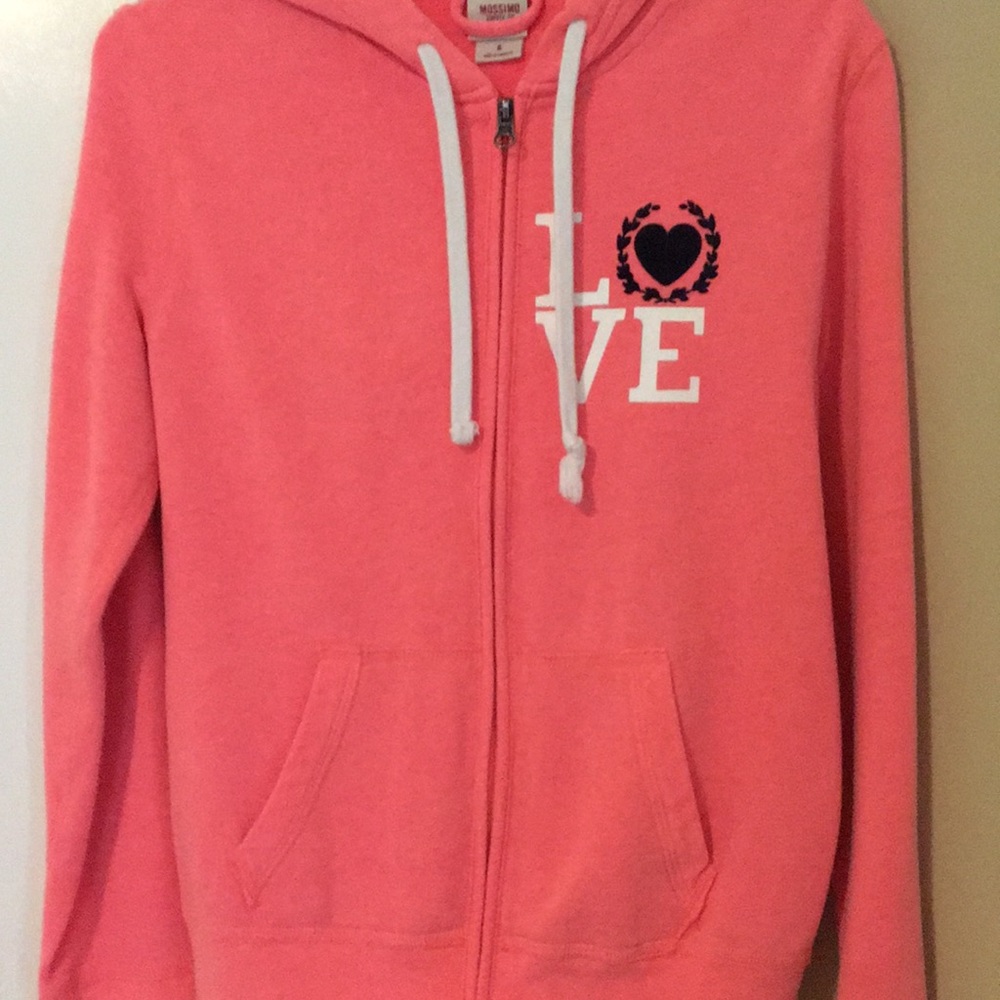 Mossimo zippered hoodie Small